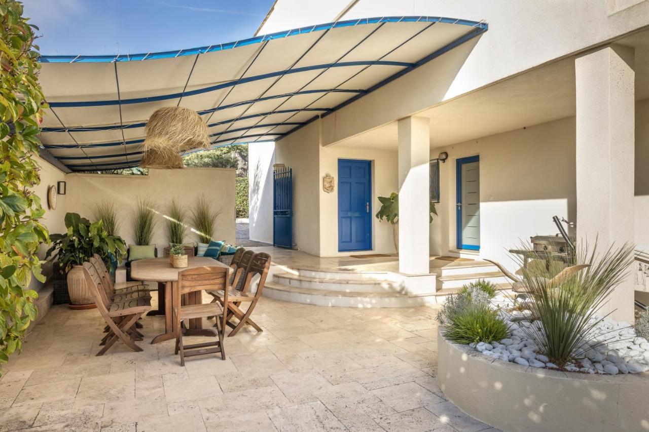 Villa Montfleuri, Vieille Ville A Pieds, Vue Mer, Piscine, 8 Pers سانت ماكسيم المظهر الخارجي الصورة