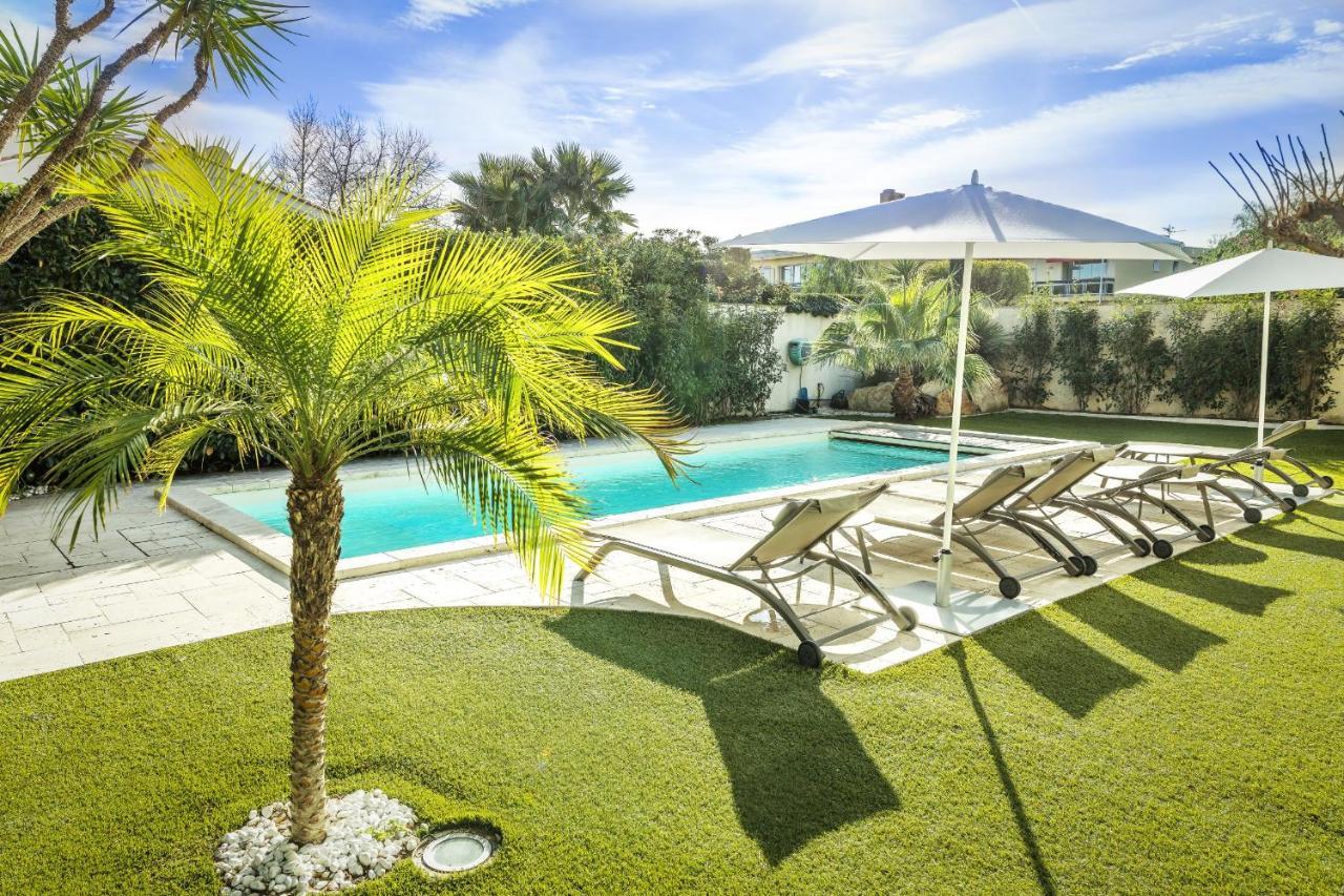 Villa Montfleuri, Vieille Ville A Pieds, Vue Mer, Piscine, 8 Pers سانت ماكسيم المظهر الخارجي الصورة